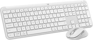 Keyboard and mouse Logitech Signature Slim Combo MK950, White, SLO g.