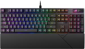 Keyboard ASUS ROG Strix Scope II RX, RX Red, PBT, RGB, USB, US