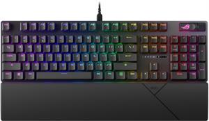 Keyboard ASUS ROG Strix Scope II, ROG NX Snow, PBT, RGB, USB, US