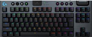 Keyboard Logitech G915 X LIGHTSPEED TKL, GL Clicky, Wireless, black SLO g.