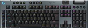 Keyboard Logitech G915 X LIGHTSPEED, GL Clicky, Wireless, black, SLO g.