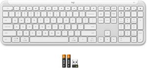 Keyboard Logitech Signature Slim K950, White, SLO g.