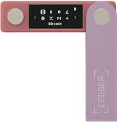 Ledger Nano X Crypto hardware wallet, Pastel Pink