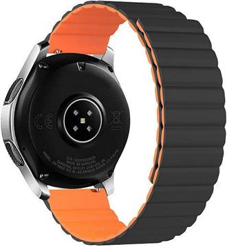 MM REMENI ZA PAMETNI SAT - Univer.,DSJ-32-00T, 22mm, #7 black orange