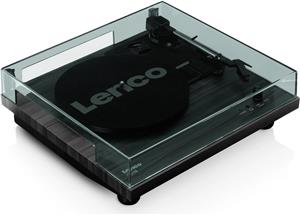 Gramofon LENCO LS-10BK, RCA izlaz, 3.5mm, zvučnici 2x 6W, crni