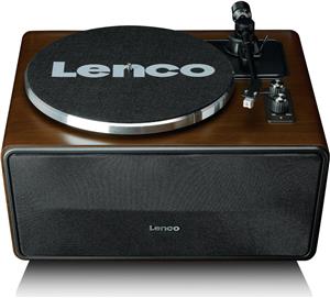 Gramofon LENCO LS-470WA, Bluetooth, RCA izlaz, USB-B, AUX in, zvučnici 2x 30W + 2x 10W