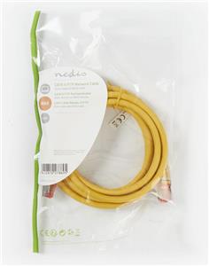 Kabel NEDIS CCGP85221YE20, Patch, CAT6 SFTP, UTP, žuti, 2m