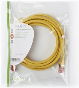 Kabel NEDIS CCGP85221YE30, Patch, CAT6 SFTP, UTP, žuti, 3m