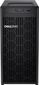 DELL EMC PowerEdge T150, 4x3.5", Intel Xeon E-2314 (2.8GHz, 8MB, 4C/4T, Turbo (65W)), 16GB UDIMM 3200MT/s, 2TB SATA HDD Cabled, PERC H355, iDRAC9 Basic, TPM 2.0 V3, BCM 5720 DP, On-Board LOM, 3Y NBD