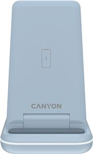 CANYON wireless charger WS-304 15W 3in1 Blue