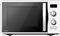 Toshiba MW2-AG23P(WH) 3-in-1 Microwave Oven with Grill and Combination Hob, 23 Litres, Rotating Plate with Storage, Timer, Built-in LED Lights, 900 W, Grill 1050 W, Pizza Programme, White Size: 485 x 