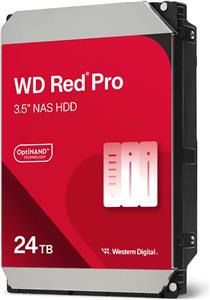 WD hard disk 24TB SATA3, 6Gb/s, 7200, 512MB RED PRO