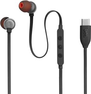 JBL Tune 310C USB-C wired headphones, black