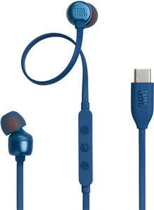 JBL USB-C wired headphones Tune 310C, blue