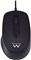 Mouse Ewent Optical with Silent Click, 1000dpi, black, USB