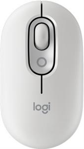 Mouse Logitech POP Mouse, Bluetooth, Off-White