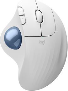 Trackball Logitech M575 S Wireless mouse, Off-White, Bluetooth