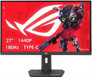 Monitor 27" (69 cm) WQHD IPS 180Hz, HDR400, HDMI, DisplayPort, USB-C DP Alt, ASUS ROG Strix XG27ACS