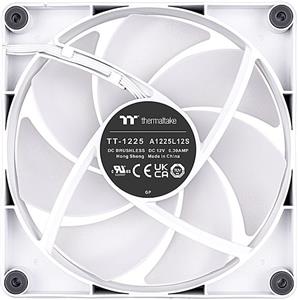 120mm Thermaltake CT120 Reverse ARGB Sync PC Cooling Fan White 2 Pack