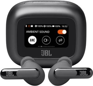 JBL Live Beam 3 wireless headphones with microphone, black