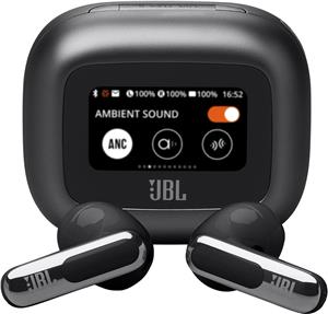 JBL Live Flex 3 wireless headphones with microphone, black