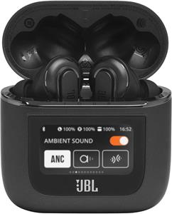 JBL Tour Pro 2 TWS wireless earphones with microphone, black.