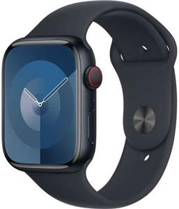 Refurbished Apple Watch Series 9 (2023), 45mm, GPS, Midnight Black Aluminum