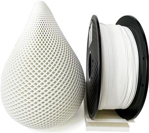 PLA filament 1.75 mm, 1 kg, matte white