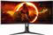 AOC LED 34", CU34G2XP, HDMIx2, DP, 180Hz, 1ms