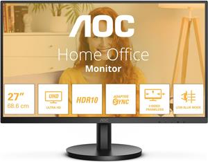 AOC LED VA 27", U27B3M, UHD, HDMI, DP, zvuč.