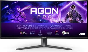 AOC AGON AG346UCD,QD-OLED, 2xHDMI, DP, USB, 175Hz