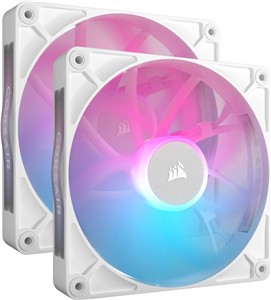 Ventilator Corsair RX iCUE LINK RX140 RGB White140mm RGB Fan, Dual Fan Kit