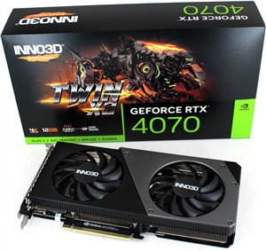 INNO3D GeForce RTX 4070 Super Twin X2 OC, 12288 MB GDDR6X