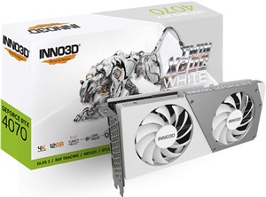 INNO3D GeForce RTX 4070 Ti Super Twin X2 OC White, 16384 MB GDDR6X