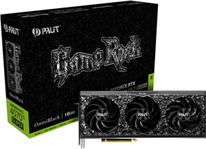 Palit GeForce RTX 4070 Ti SUPER GameRock OmniBlack NVIDIA 16 GB GDDR6X