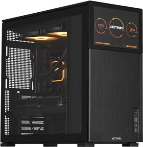 Actina 5901443390411 PC AMD Ryzen™ 7 7800X3D 32 GB DDR5-SDRAM 2 TB SSD NVIDIA GeForce RTX 4080 SUPER Midi Tower Black