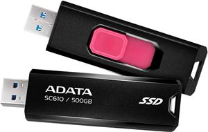 SSD EXT 500GB SC610 AD SC610-500G-CBK/RD