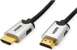 Roline VALUE HDMI 10K Ultra High Speed kabel v2.1, M/M, crni, 1.5m