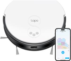 TP-Link Tapo RV20 Mop robotski usisivač i perač, LiDAR + Gyro Navigation, 2600 mAh, 400 ml Dustbin, 300ml Water Tank, WiFi/Bluetooth, Home/Alexa, Tapo APP