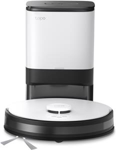 TP-Link Tapo RV30 Plus robotski usisivač i perač + Auto-Empty Dock, LiDAR + Gyro Navigation, 5000 mAh, 350ml Dustbin, 300ml Water Tank, Smart Dust Collection, WiFi/Bluetooth, Home/Alexa, Tapo APP