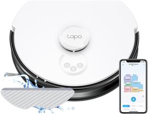 TP-Link Tapo RV30 robotski usisivač i perač, LiDAR+Gyro Navigation, 5000 mAh, 400ml Dustbin, 300ml Water Tank, WiFi/Bluetooth, Home/Alexa, Tapo APP