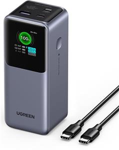 Ugreen portable rechargeable battery 20,000mAh, 130W with smart digital display