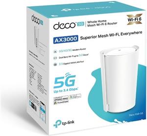 TP-Link Deco X50-5G (1 pack) Mesh AX3000 Wi-Fi 6, 2.5 Gbps port