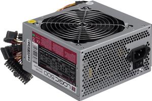 Logic 500 power supply unit 500 W ATX Stainless steel