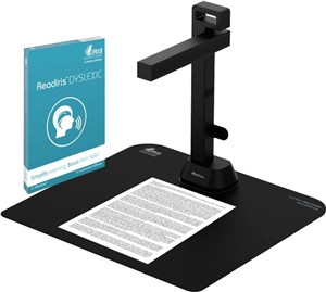 IRISCAN Document scanner A3 DESK 6 PRO DYSLEXIC 300 DPI Black