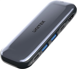 UNITEK HUB USB-C STORAGE M.2, HDMI, USB-C PD 100W, D1046A