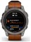 Garmin fenix 7 PRO Sapphire SOLAR Titanium Chestnut kožni remen, 010-02777-30