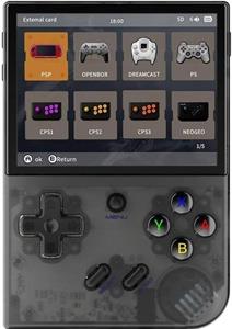 Retro gaming portable console ANBERNIC RG35XX (2024) Black/transparent