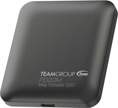 Teamgroup 1TB PD20M Mag Portable SSD Drive - Grey, TPSEG2001T0C108