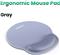 Ugreen ergonomic mouse pad with wrist rest - gray blue